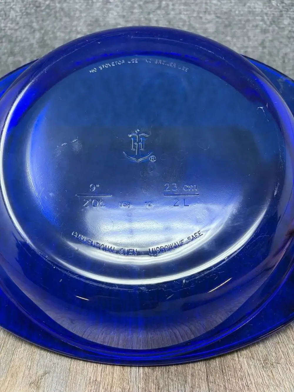 Anchor Hocking Deep Cobalt Blue 9